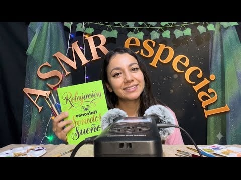 ASMR SUSURROS LENTOS PERSONALIZADO TRAZANDO PALABRAS 