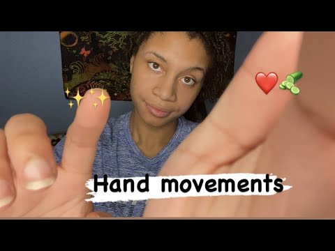 ASMR - Up Close Hand Movements (Mina)