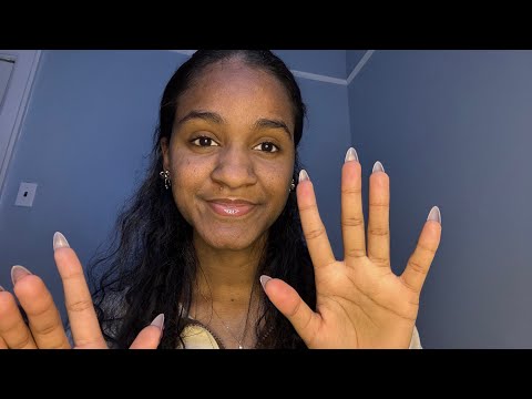 ASMR Aggressively Tapping on Your Face (Longer Version)