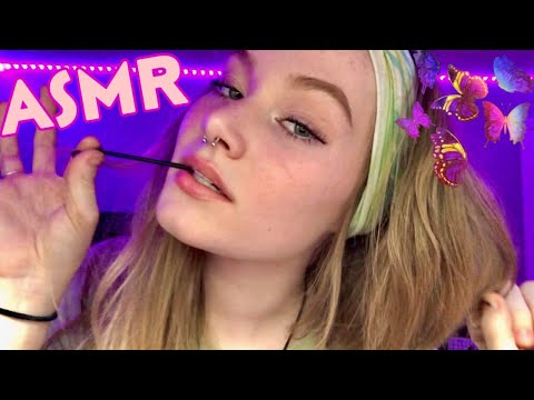 ASMR dedicated spoolie nibbling (INTENSE mouth sounds) 🍒 #spoolietingles #spoolieasmr