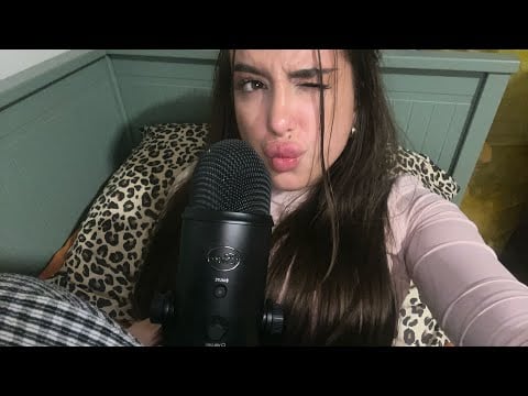 ASMR - Spit painting a intenzivní mouth sounds 💋
