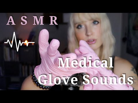 ASMR | Medical Glove Sounds + Hand Movements 🩺 | no talking 🤫