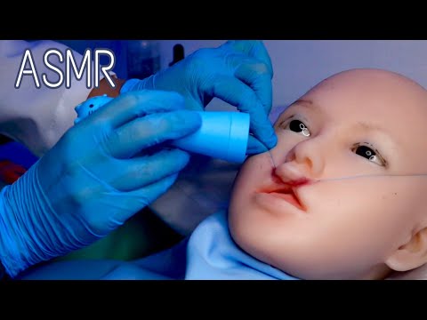 ASMR CIRÚRGICO - correção do lábio leporino enquanto você dorme