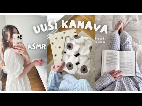 ASMR suomi | Uusi kanava 💕 Venäjä, kirjat, Marimekko unboxing, ruoanlaitto ja muuta