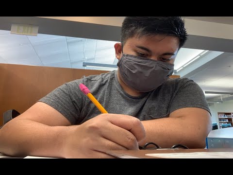 ASMR Study With Me (Writing Sounds & Page Turning) [No Talking]