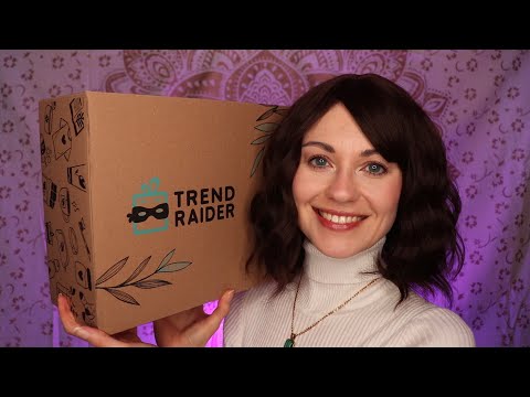 ASMR TrendRaider Unboxing 🌞 Garden Party 🍻 Juni Box 2023 | ASMR Deutsch/German