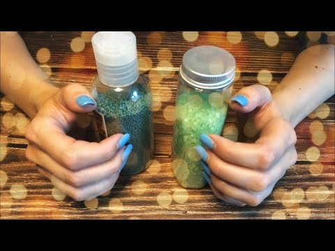 ASMR Tapping and Bath Salt Sounds | Deep Relaxation | No Talking