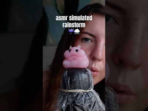 does this sound like a rainstorm? ☔️⛈️ #asmr #custom #rainstorm