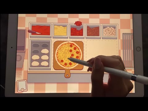 iPad ASMR - Let’s make Pizza - Clicky Whispers