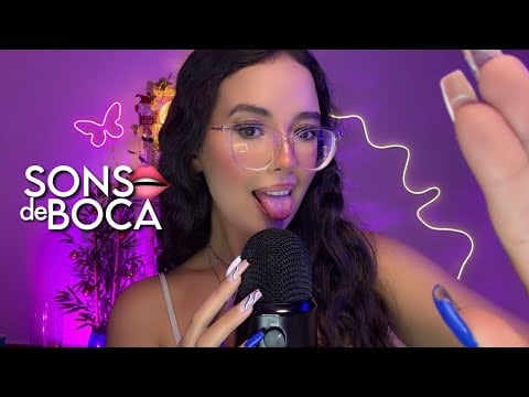 ASMR: 1H SONS DE BOCA PARA DERRETER SEU CÉREBRO ⚡️🧠 mic scratching 