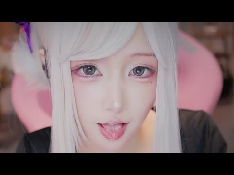 ASMR 🩷 Ear Cleaning & Mouth Sounds