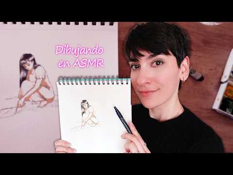 ASMR Español - Dibujando después de mucho tiempo!