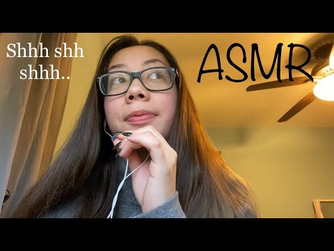 ASMR With Hand Movements & Shushing!