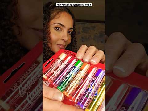 ASMR  POV: PASSANDO BATOM EM VOCÊ  #asmrrelax #asmrroleplay #asmrbrasil #ASMRCUIDANDODEVOCE