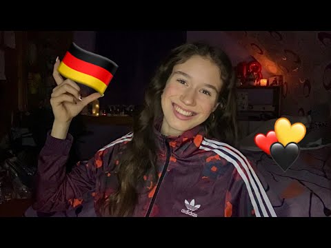 trying ASMR in German AGAIN🇩🇪