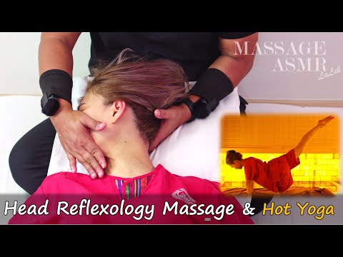 ASMR INTENSE HEAD MASSAGE + Hot Stone Sauna (Unintentional Real Spa ASMR)