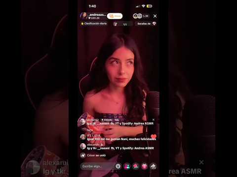 ASMR | Leyendo en vivo para ti | Andrea ASMR 💓🎧 #asmr
