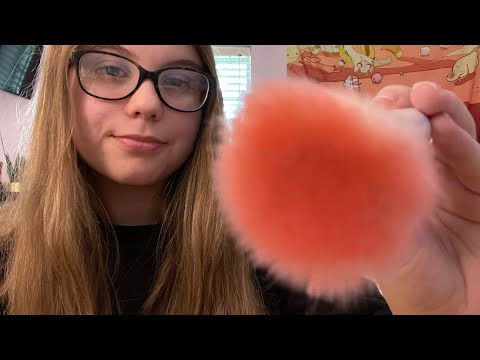 ASMR | Camera brushing and mouth sounds