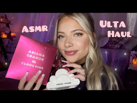 Asmr Ulta Haul 💕 Cloud Pink Perfume Ariana Grande Review, Tapping, Scratching & Rambles 💕