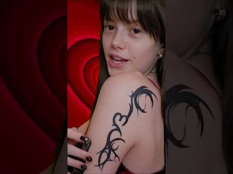 ASMR | Tracing My New Tattoos! ─♡─ #asmr #tattoos