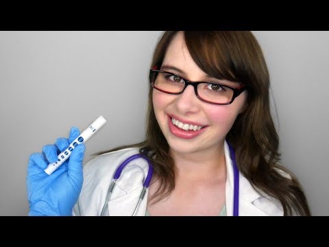 ASMR Walk-In Clinic Roleplay / Medical Exam (Softly Spoken, Light Triggers)