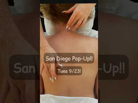 Soft Touch ASMR Massage in San Diego 9/23!