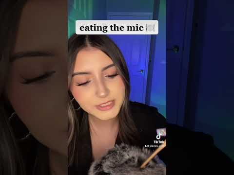 eating 🍽 the mic #shorts #asmr #relaxing