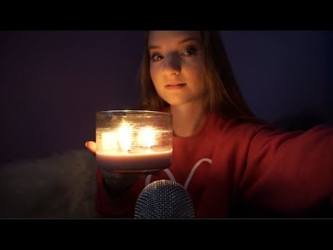 [ASMR] Candle Sound Assortment : Glass & Wood Tapping, Match Lighting & Woodwick Sounds!!!