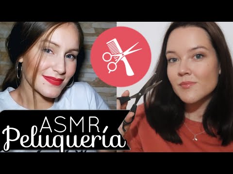 ASMR🎧 Roleplay PELUQUERÍA💇 LAVADO y CORTE DE PELO✂ Ft Caladrylto ASMR | asmr en español