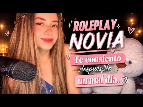 ROLEPLAY | NOVIA TE CONSIENTE DESPUÉS DE UN MAL DIA 💓🧸 | Andrea ASMR. 🦋💓