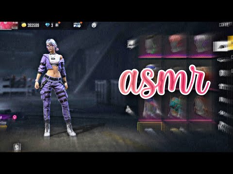 ASMR FF - MOSTRANDO MINHA CONTA (atualizado)