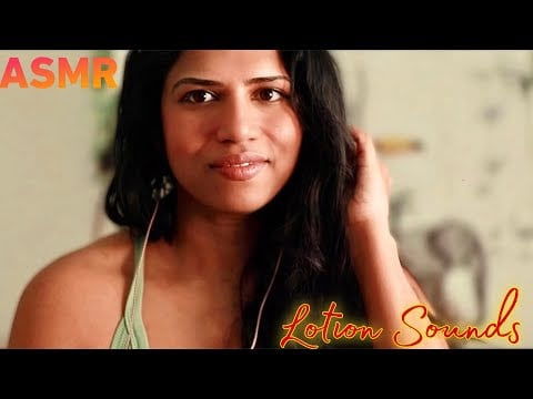 ASMR  Lotion + CLOSE Whisper Ramble