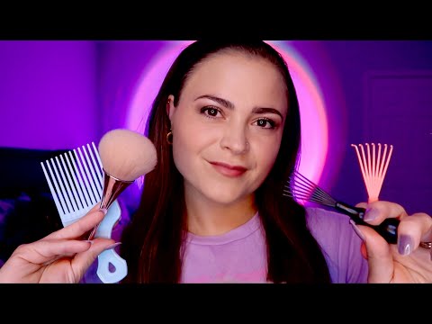 ASMR For People Who Have Trouble Sleeping | Face Touching, Hand Movements, Face Brushing