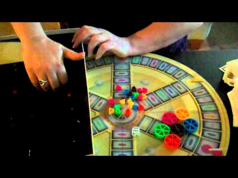 ASMR sounds 28 - Playing with pieces of a board game