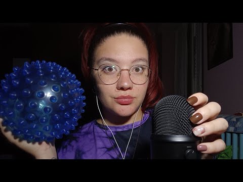 TI FACCIO RILASSARE CON I SUONI DI QUESTA PALLA MAGICA 😴💜 | ASMR ITA
