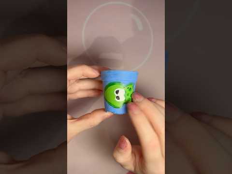 ASMR Tapping On A Splatoon Plant Pot #ASMR #Shorts