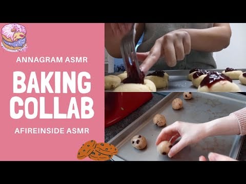 [ASMR Collab] 🍪 Baking Cookies w/ Annagram ASMR 👩‍🍳