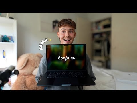 ASMR Unboxing the MacBook Air 15" M4 💻