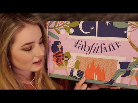 ASMR FabFitFun Winter Unboxing