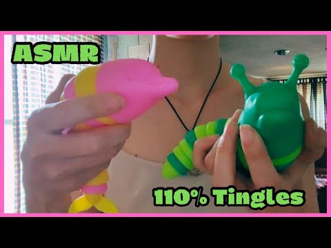 Slug Fidget Toy ASMR | Super Sensitive Triggers for Deep Relaxation!🐌🐬 #ASMR #Fidget
