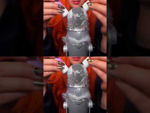 ASMR Glue Sticks on the Mic #asmr #tingles #shorts