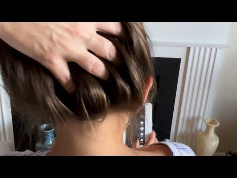 #ASMR | Claming Scalp Massage, Hair Play, Hair Brushing, Nape Brushing | 1 HOUR | #asmrsounds #SLEEP