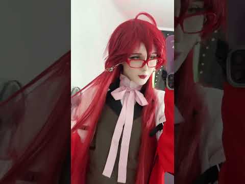 Funny Grell Sutcliff ♡ #cosplay #grellsutcliff #grellcosplay #blackbutlercosplay #blackbutler