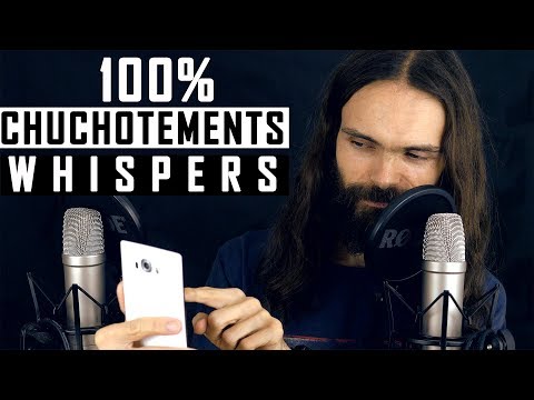 ASMR chuchotement français - Je lis vos commentaires [ear to ear non binaural]