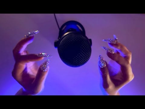 Gentle ASMR Hand Movements | Nail Scratching & Tapping