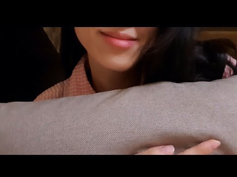 ASMR Ear To Ear Whisper If You Need A Warm Hug ❤️ fabric scratching, face tracing, nail tapping