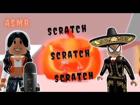 🙊[Roblox ASMR] Tapping & Scratching Leather 💤 | Halloween Tower