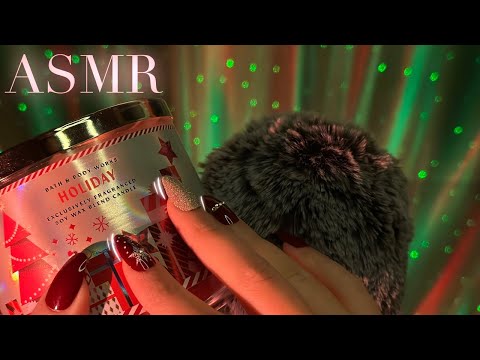 ASMR Christmas Tingles To Help You Relax | Fluffy Mic, Tapping & Scratching, Fabric, Whispering