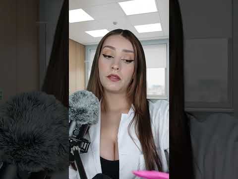 💉 Tu DOCTORA se acerca demasiado durante la consulta 😳 |#asmr #suenoreparador #asmrroleplay