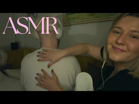 ASMR | Gentle tracing on my Fiancé’s back ✨💆‍♂️💕